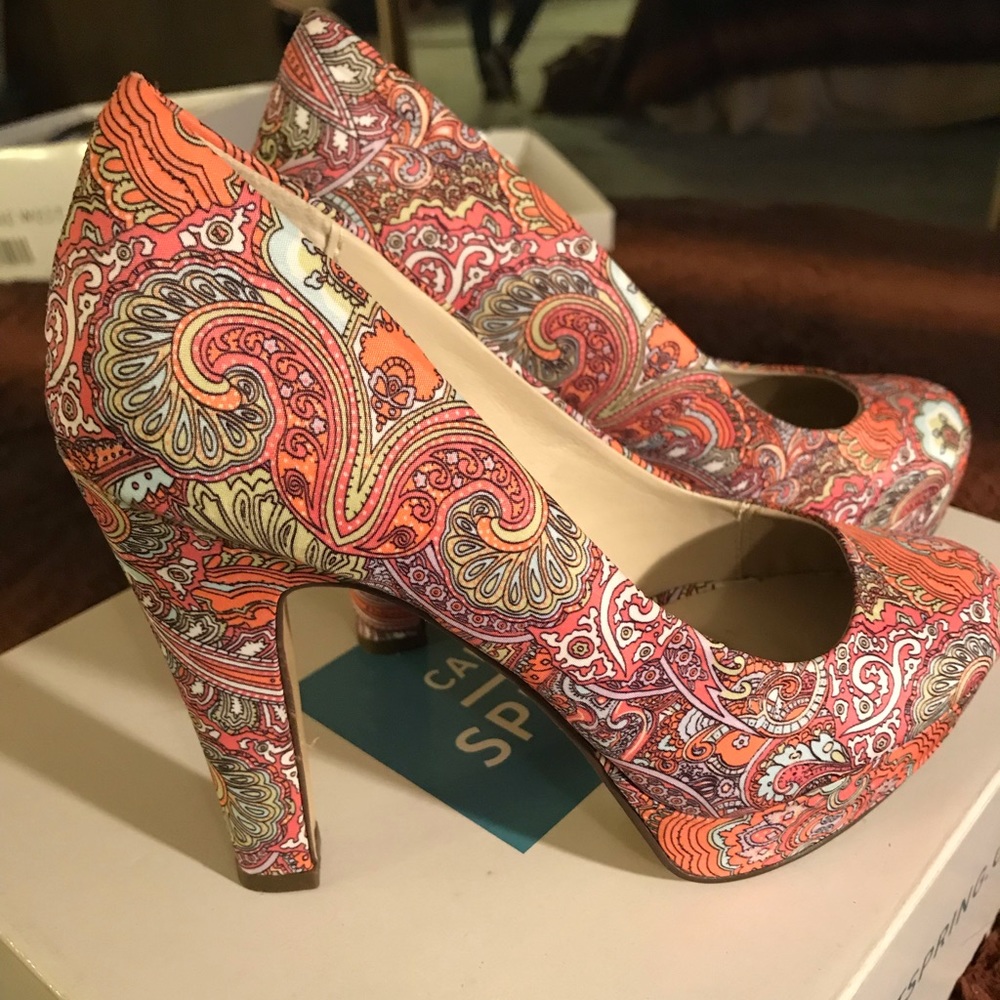 Call It Spring Colorful Heels - Picture 2 of 3
